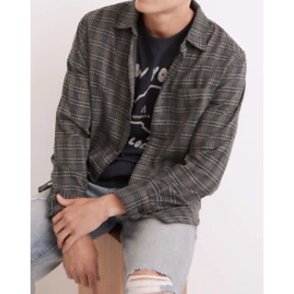Madewell The Perfect Fit Plaid Shirt XS
